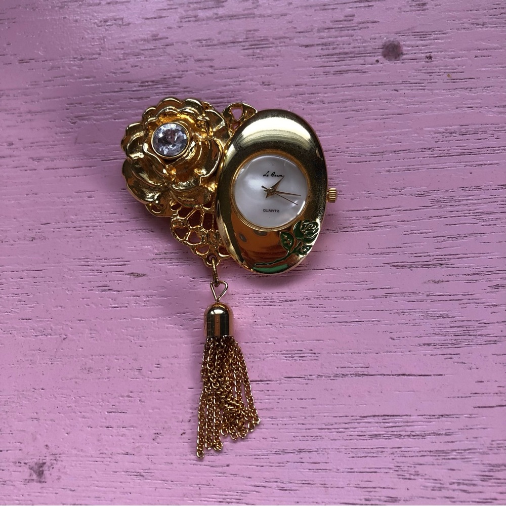 Le Baron Rose Pin Watch